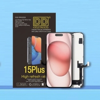 Écran tactile numérique OLED/LCD souple pour iPhone 15 Plus, assemblage d'écran de remplacement, vente en gros, garantie 1 an, OEM