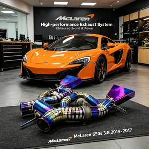 Échappement Valvetronic Catback pour McLaren 650s 3.8 2014-2017 en alliage de titane, silencieux, amélioration du <span class=keywords><strong>son</strong></span> des performances de la <span class=keywords><strong>voiture</strong></span> - Product Image 1