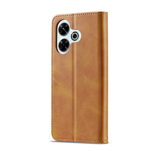Étui portefeuille magnétique en cuir PU tendance pour Xiaomi Redmi 13 4G <span class=keywords><strong>Poco</strong></span> M6 4G/Note 13R 5G – Housse de protection avec compartiments pour cartes - Product Image 3