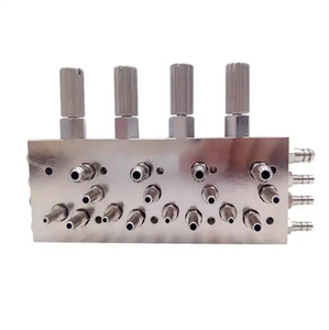 قطع غيار ومعدات وملحقات وحدة كرسي الأسنان صمام دواسة ضغط الماء وموصل مفتاح الهواء والصمام المدمج - Product Image 6