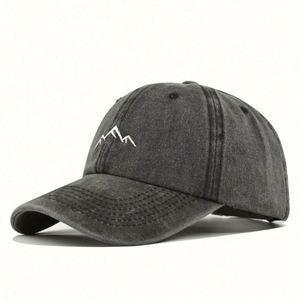 2025 New Unisex Retro Washed Baseball Cap Custom Logo Sporty Formal 3D Embroidery Sports Street <b>Hat</b> - Product Image 2