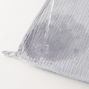 Lingettes absorbantes GOTS 100 % <span class=keywords><strong>coton</strong></span> biologique pour bébés, éponges de bain, serviettes crêpées pour filles et garçons - Product Image 2
