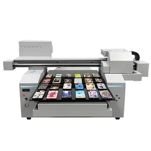 מדפסת UV דיגיטלית שטוחה אוטומטית לתמונות צבעוניות על חומר עץ