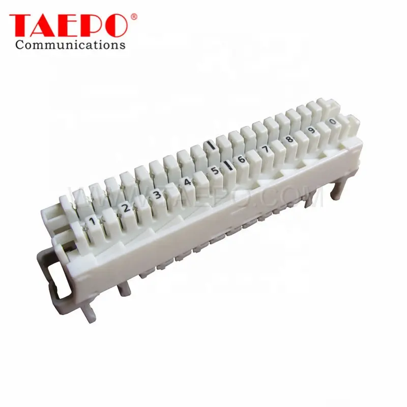 10 Pairs LSA Profile Switching Module With Wire Guide