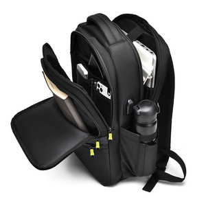 ホットセール カスタムロゴ アウトドア オフィスデザイン ビジネス オックスフォード メンズ USB防水 バックパック 旅行用バックパック ラップトップバックパック - Product Image 3