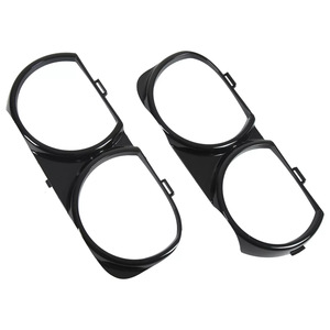 Dodge Challenger Headlight Bezels 68259053AB 68259052AB <b>Clip</b> On Plastic <b>Trim</b> Covers - Product Image 3