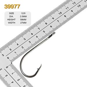Anzuelo Circular de Acero Inoxidable 39977, Tamaño 10/0-14/0, para Pesca de Atún y Tiburón - Product Image 6