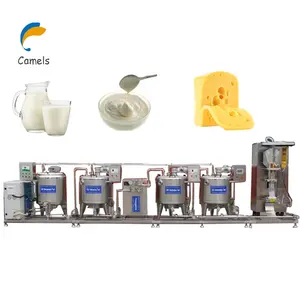 酸奶制作混合巴氏灭菌器发酵设备酸奶加工线