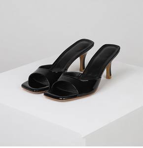 Sandales à talons hauts pour femmes-Été-Nouvelle mode-Sandales à talons hauts noires élégantes, décontractées et confortables - Product Image 5