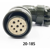 Connecteur à baïonnette pour fibre optique, étanche, pour aviation, avec servomoteur à verrouillage, 22-22 20-18, pour Fanuc Mitsubishi