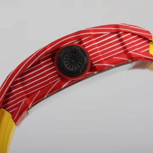 High-end RM 3502 Red <b>Case</b> Yellow Rubber Strap Ntpt Carbon Fiber Automatic Movement Men's Mechanical <b>Watch</b> - Product Image 5