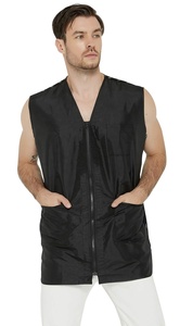 VINNIE Blouse <span class=keywords><strong>de</strong></span> barbier personnalisée Veste <span class=keywords><strong>de</strong></span> salon <span class=keywords><strong>de</strong></span> coiffure Vêtements blouse avec <span class=keywords><strong>filet</strong></span> - Product Image 2