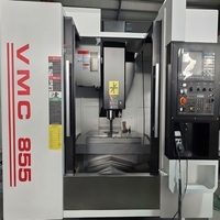 Centro de Mecanizado Vertical 855 VMC de Alta Precisión, Fácil Operación, Personalizable y Rentable, Máquina Fresadora CNC para Piezas de Automóviles