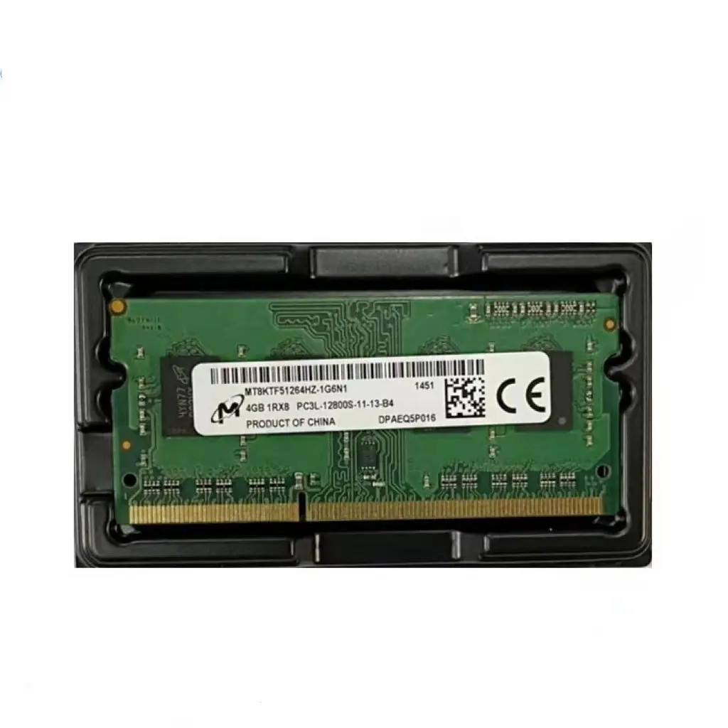 DDR3L modul memori notebook kontrol industri stasiun kerja ECC-SODIMM 4G 1600 1.35v