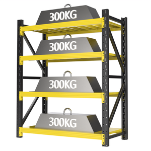 Medium Duty Storage <b>Rack</b> High Quality Steel Customizable Improve Storage Efficiency - Product Image 1