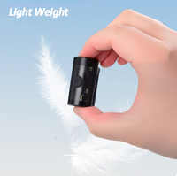 Puissant extérieur 5W LED poche porte-clés lampe de poche multifonctionnel sifflet torche USB Rechargeable Mini lumière pour la randonnée survie