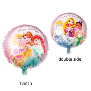 Nuovo personaggio dei cartoni animati in alluminio palloncino 18 pollici rotondo pirata compleanno natale nuovo anno <span class=keywords><strong>festa</strong></span> decorazione all'ingrosso - Product Image 4