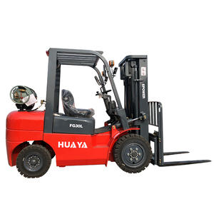 Gran descuento carretilla elevadora GLP 3 3,5 4 5 ton altura de elevación de combustible dual 3M-7M carretilla elevadora hidráulica con motor Nissan - Product Image 1