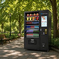 Distributeur automatique intelligent de collations et de boissons RUNYANG Factory Ai Food Combo pour aliments et boissons, distributeurs automatiques électroniques