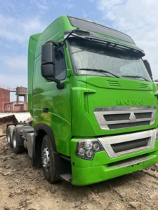 รถบรรทุกหัวลาก SINOTRUCK HOWO T7H 6X4 ดีเซล 150-250 แรงม้า แรงบิด 500-1000 นิวตันเมตร ยูโร 1 เกียร์ธรรมดา มือสอง สำหรับขนส่งโลจิสติกส์ - Product Image 5