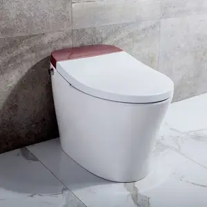 Tek parça akıllı sensör otomatik tuvalet sifon