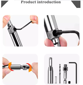 <b>Hinge</b> Drill Bits Set Woodworking Hex Shank Self-Centering Bit For Wood Woodworking <b>Door</b> <b>Window</b> Cabinet <b>Hinge</b> - Product Image 6