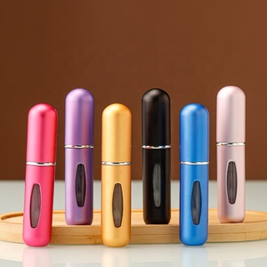 Du Lịch Mini 5Ml Mini Xách Tay Nước Hoa <span class=keywords><strong>Atomizer</strong></span> Refillable Chai Nhôm Tái Sử Dụng Nước Hoa Phun Chai - Product Image 6