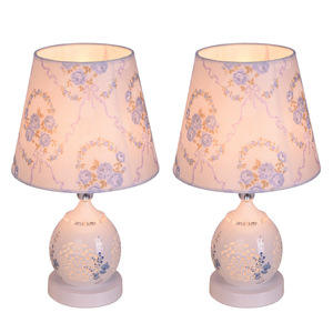 Lampe de bureau en porcelaine céramique LED chevet double lampe de lecture réglable dans le salon chambre maison restaurant décoration - Product Image 2