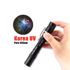 Tank007 AA02 Lampu Senter Blacklight <span class=keywords><strong>CSI</strong></span> Investigasi Tempat Kejadian Perkara Forensik LED UV Curing 365nm Senter UV Isi Ulang - Product Image 1