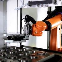 Robot industriel populaire à 6 axes pour le tending et la palettisation CNC KUKA KR12 R1450, charge utile 12 kg, portée 1450 mm, boîte de vitesses, moteur, PLC de haute performance