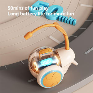 LED-Lichter Smart Interactive Cat Running Auto Teaser Spielzeug Wiederauf ladbare bewegliche Fernbedienung Katzen spielzeug - Product Image 5