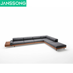 Ensemble de canapés de jardin en rotin moderne fabriqué en Chine, pour patio, cour, jardin, meubles de jardin en bois, ensemble de meubles de patio extérieur - Product Image 6