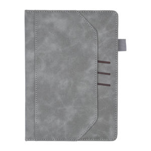 Diario A5 personalizable en cuero PU naranja con correa magnética Cuadernos promocionales para conferencias de eventos corporativos de marca - Product Image 1