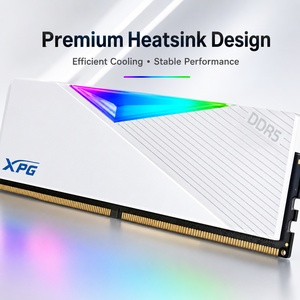 XPG DDR5 RGB RAM 64GB 32GBx2 6400MHz 7200MHz โมดูลหน่วยความจำสำหรับเล่นเกมเดสก์ท็อป D500G Hynix A-die CL32 แพลตฟอร์มคู่พีซีความเร็วสูง - Product Image 5