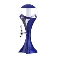 Distributeur de boissons personnalisé de qualité d'usine pour les matchs de football, tour à bière ou à jus de 3 litres, trophée doré