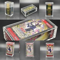 Boîte de présentation en acrylique anti-UV, étui PAC PGB, protection anti-poussière, protection UV, étui en acrylique ETB, boîte magnétique Pokémon