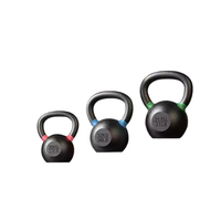 Kettlebell de musculation en fonte personnalisable, gravé KG LB, pour yoga et fitness, 4kg 16kg 20kg 48kg