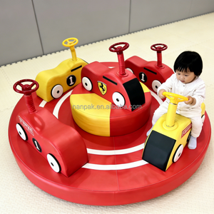 Manège souple pour enfants, équipement de divertissement rotatif pour fêtes, centres commerciaux et écoles maternelles, carrousel souple pour enfants - Product Image 6