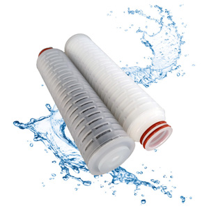 Élément filtrant plissé en profondeur série PP 0,01 micron pour pompe d'osmose inverse CLANDE, 1 an, 500 L/heure - Product Image 1