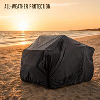 Housse de protection Kaxinfeng pour VTT 210D, thermoréfléchissante, résistante à l'eau, anti-UV et anti-rayures pour buggy des dunes
