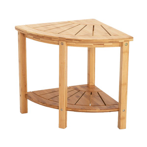 Bamboo <b>bathroom</b> shelf, multi-functional bamboo <b>bathroom</b> shelf, simple home <b>bathroom</b> <b>storage</b> <b>stool</b> - Product Image 2