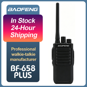 Walkie Talkie BF-658PLUS ad Alta Potenza, Comunicazione Stabile, Lunga Durata, Anti-Interferenza, Leggero e Resistente - Product Image 1