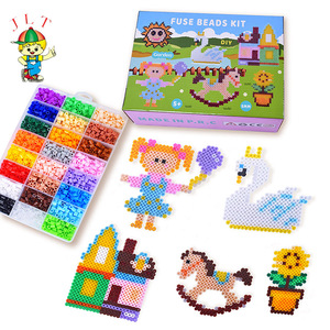 Venta al por mayor 24 Color Hama Beads DIY Juguetes Set Educativo EV a Perler Fusible Beads para Niños - Product Image 1