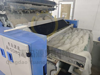 Machine à carder le cachemire entièrement automatique à pression négative QDYQ pour l'élimination des fibres grossières