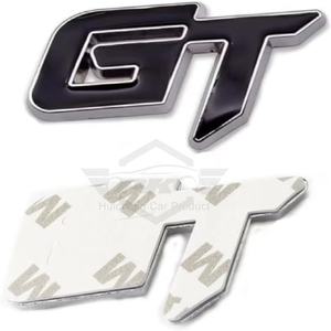 Emblema Universal Metálico con Logotipo GT, Adhesivo Decorativo 3D para Guardabarros Laterales de Automóviles de Carreras, para Ford, Honda, Toyota, Audi, <span class=keywords><strong>BMW</strong></span>, Geely GT - Product Image 3