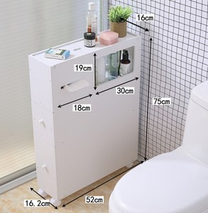 Armoire d'angle étroite <span class=keywords><strong>de</strong></span> <span class=keywords><strong>rangement</strong></span>, meuble d'angle <span class=keywords><strong>de</strong></span> salle <span class=keywords><strong>de</strong></span> bains avec tiroir, étagère <span class=keywords><strong>de</strong></span> <span class=keywords><strong>rangement</strong></span> pour toilettes, support <span class=keywords><strong>de</strong></span> <span class=keywords><strong>rangement</strong></span> indépendant, à roulettes - Product Image 6