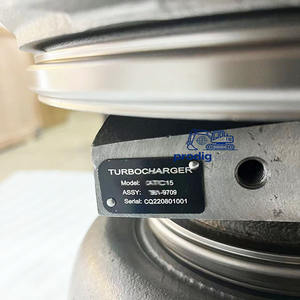 Turbocompresseur 361-9709 3619709 pour moteur diesel C18 18L 266-0195 2660195 Turbocompresseur d'excavatrice - Product Image 4