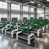 Nuevas Máquinas de Grabado Láser de CO2 Nova 1390 para Acrílico y MDF, 100W, 130W, 150W, 180W, 300W, Grabador Láser Ruida, Precio de Fábrica
