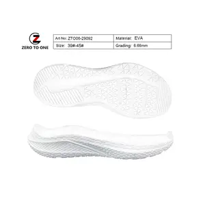 Meest Populaire Hot Selling Groothandel Aangepaste Wit Schuim Fabrikant Anti Slip Lighwight Eva Casual Sneaker Zool