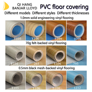 Rollo de Suelo Vinílico de PVC Impermeable y Resistente al Desgaste 2*20m, Tapete para Suelo, Decoración del Hogar, Baldosas para Interiores - Product Image 6